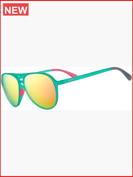 Polarized Aviator Sunglasses, Large, UV400, No Slip No Bounce